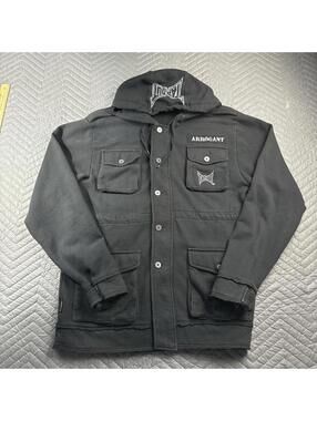 y2k Tapout hooded jacket mens large